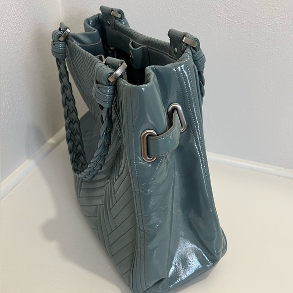 Cole Haan: Patent Leather “Laury” Large Tote - Picture 2 of 6